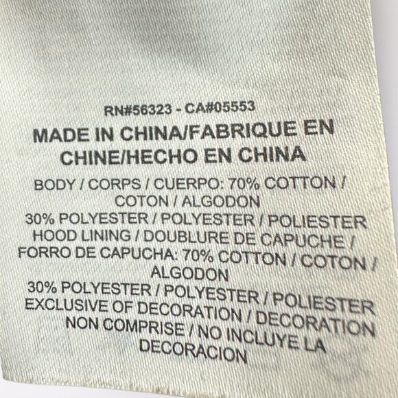 Nike Full Zip Hoodie‎ Red Tag Men's Size Small Marbled Activewear Soft Orange - Picture 7 of 8